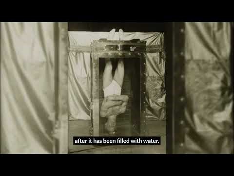 Harry Houdini - Practice Recordings for the “Upside Down” Escape (1914)