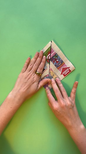 4.5K views · 24 reactions | Turn Book Fair flyers into cool corner bookmarks with this easy DIY. | Scholastic | Facebook