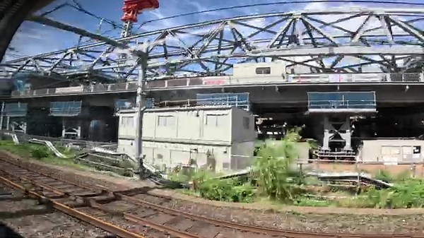 京急 八ツ山跨線線路橋 架け替え工事 山手線外回りから撮影