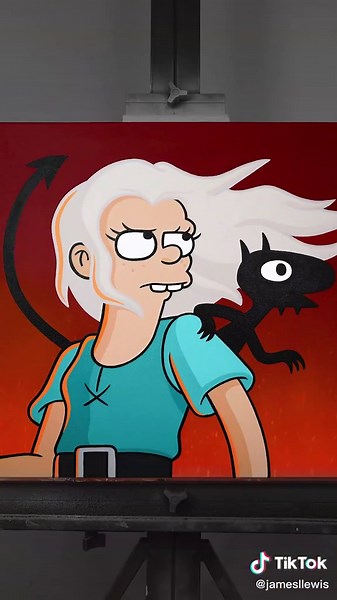 I wonder how many of you will recognise these two 🤔 #disenchantment #art #fanart