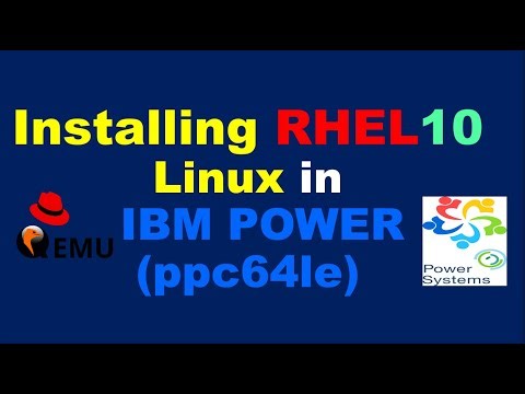 Installing RHEL 10 on IBM Power9/Power10| Step-by-Step RHEL PowerPC (ppc64le) Installation