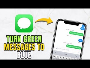 How To Turn Green Messages To Blue On iPhone