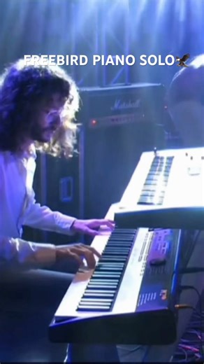Freebird piano solo #lynyrdskynyrd #billypowell #southernrock #piano #music #freebird #rock #cover