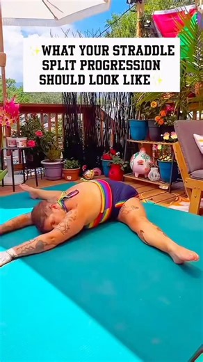 #straddlesplit progression looks like this. Full classes with 6 week programs already set up! For beginners-advanced! . . . #flexibility #splits #middlesplits #pancakesplit | Resilient Flexibility