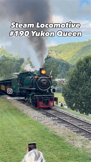 Steam Locomotive #190 #tweetsierailroad #steamlocomotive #railfan #railroad