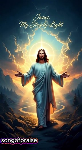 Jesus, My Steady Light #Jesus #God#shorts#Jesuschrist #Jesus is God​ #song of praise