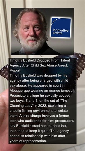 Timothy Busfield Talent Agency Gives Him The Boot | #news #shorts