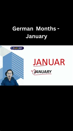 German Months | January in German
