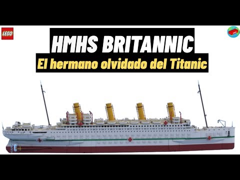 HMHS Britannic | Unboxing of the last giant of the White Star Line (LEGO 10294 historical ship)
