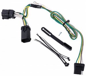 1997 Ford F-150 and F-250 Light Duty Curt T-Connector Vehicle Wiring Harness for Factory Tow Package