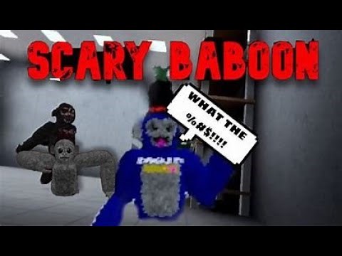Checking out the new update in scary baboon!