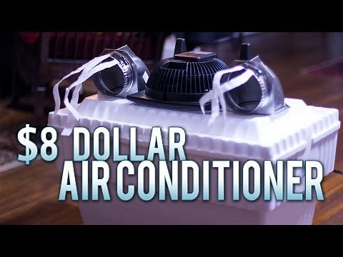 $8 Homemade Air Conditioner - Works Flawlessly!
