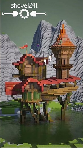 Building a Mangrove Swamp House in Minecraft