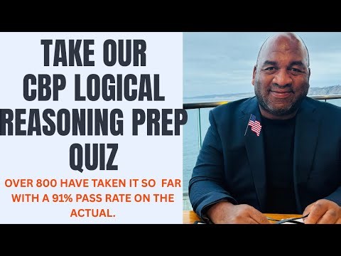 CBP Logical Reasoning challenge, answer these 2 questions!