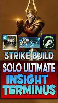 Destiny 2: Arc Hunter Meta Build DOMINATES SOLO Ultimate The Insight Terminus! Edge of Fate
