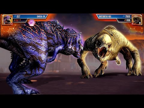 NEW DISTORTUS REX !!! BOSS RAID IN JURASSIC WORLD THE GAME