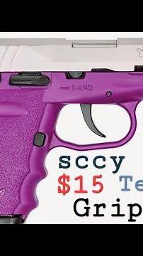Sccy cpx-1 9mm ($15) Textured Grip Wrap Review #ak47 #pistol #gun #deer #shooting #review #howto