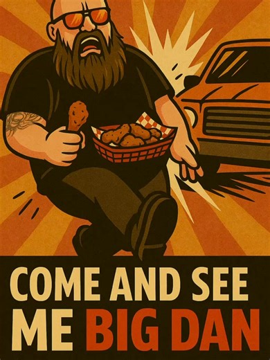 Big Dan says come get your wings! 🍗🔥 You heard the man, it’s wing time at Blue Moose! #bigdansays #bluemoose #wings | Blue Moose Burgers and Wings - Pigeon Forge, TN