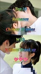 Top 10 Romance Chinese Dramas With No Breakup 💖 #chinesedrama #cdrama #ytshorts #fyp