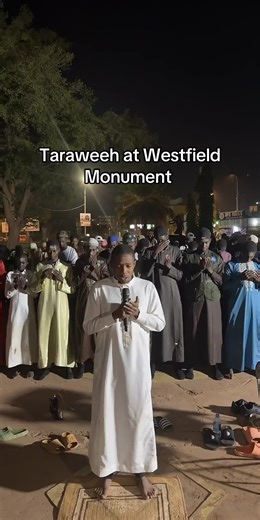 Taraweeh at Westfield: Evening Prayer Experience