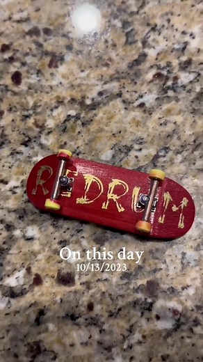 Should i bring this board back?? #onthisday #fingerboard #duckyfb #techdeck #ikigaifbco @#onthisday