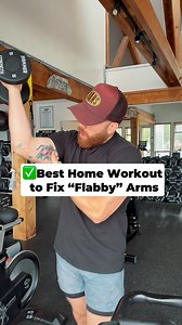 81K views · 871 reactions | ✅ Best home workout go fix “flabby” arms (Prioritize more protein and it works!) | Christian Caba | Facebook