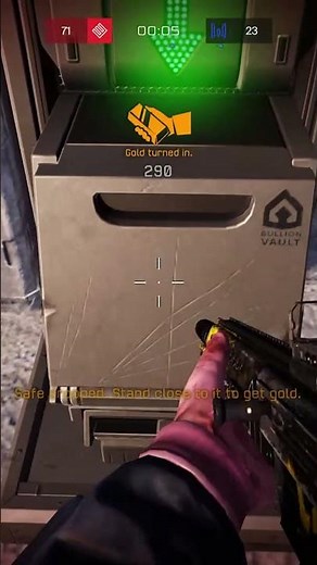 Gathered some gold bars? How about depositing them?