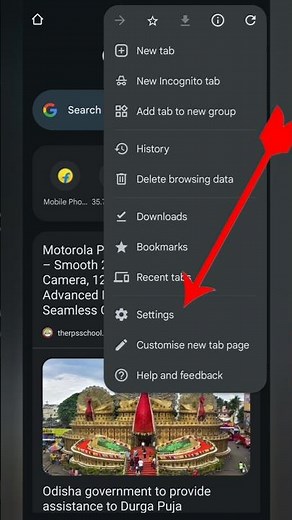 📱Google Chrome settings⚙️you need turn on google search engine#mobile#shorts#youtubeshorts