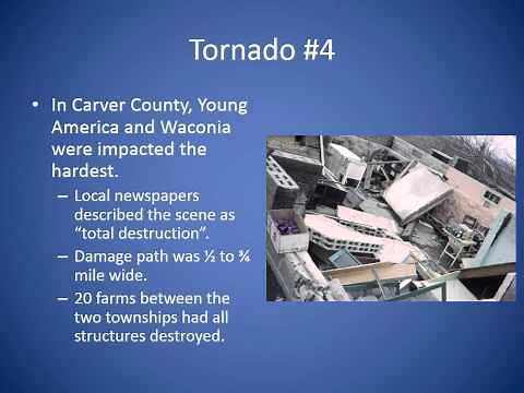 Twin Cities Tornado Outbreak - May 6, 1965
