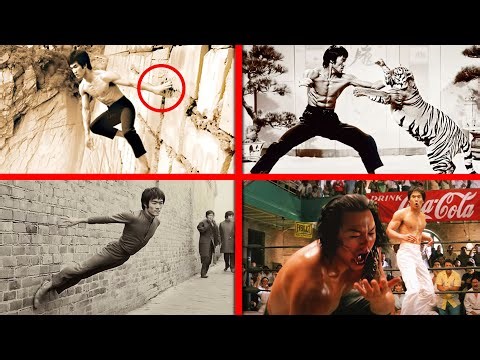 LOGIKA DAN FISIKA MENYERAH ⚡🎬 7 Momen Bruce Lee Menantang Batas Kemampuan Manusia!