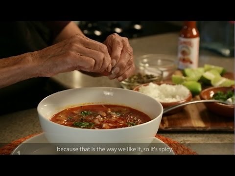 Menudo recipe: Abuela's Kitchen cooks with Rumba Meats