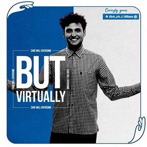 Be a part of our virtual joining hands initiative because we are in this together despite the distance. Send in an image of you extending your hands to join and enter the virtual chain of care on our Instagram handle, to show solidarity and extend our support for all! #StayHome #StaySafe #WorldHealthDay #CaringlyYours | Bajaj General Insurance Limited