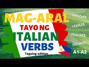 TAGALOG-ITALIAN LESSONS|| LEARN BASIC ITALIAN (TAGALOG EDITION) PINAY TEACHES ITALIAN Learn italian
