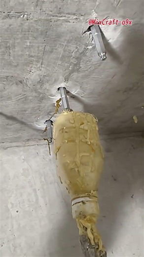 Epoxy Injection Process for Fixing Concrete Cracks #mixcraft