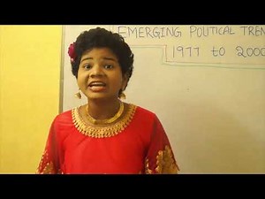 🔆 Emerging Political Trends 1977 to 2000 - (రాజకీయ ధోరణుల ఆవిర్భావం 1977-2000)/ Class 10 [TS & AP]