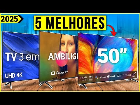 As 5 Melhores Tv 50 Polegadas/ Smart Tv 50 Polegadas Em 2025!
