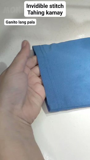 Ganito lang pala gawin #sewingtips #handsewnwithlove #sewing #handsewing #sewinglove | Mallorca Monic