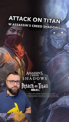 Attack on Titan x Assasin’s creed shadows #pieznamangi #assasinscreed #attackontitan