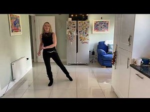 GIVE IT UP - Easy Beginner Linedance (Demo and Walkthrough)