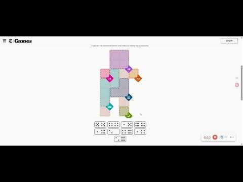 Pips - NYT Domino Puzzle Game - 31 October 2025