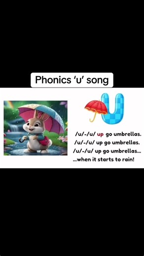 Engaging Phonics ‘U’ Song for Young Learners