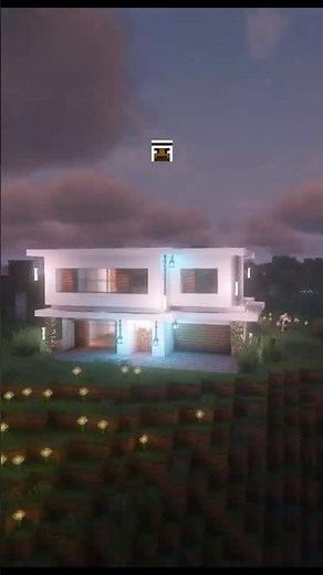 build this modern house #minecraft #buildtutorial #shorts #easyhouse #mctutorial #minecraftbuilding