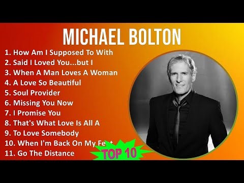 Michael Bolton 2025 MIX Top Hits Collection