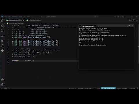 Python OOP Explained with Real Example | Cubic Polynomial Program