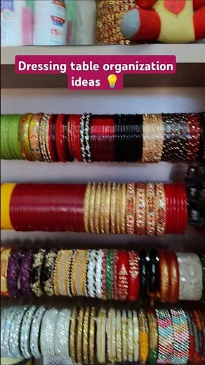 My new organized dressing table ।।dressing table organization ideas💡watch full video on my channel