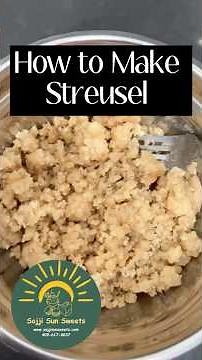 How to Make the Easiest Streusel Topping: Easy Peasy Crumb Toppings for Muffins and More!