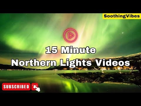 Watch the Northern Lights in Real Time | 15-Minute Aurora Borealis Journey