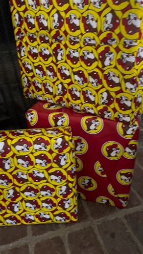 Did you know Buc-ee's has wrapping paper? I used it for my son’s birthday, and it was a hit! I can’t decide which design I like more—both are so fun. Which one’s your favorite? . Order Here --> https://texassnax.com/products/buc-ees-party-buc-ees-decorative-gift-wrap?_pos=1&_psq=wrapping &_ss=e&_v=1.0 | Texas Snax