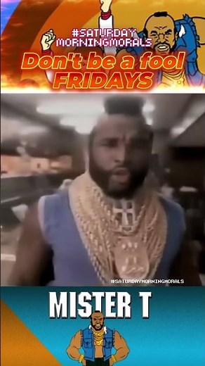 Mr. T’s Iconic Anti-Drug Message | 1980s PSA | Saturday Morning Morals™