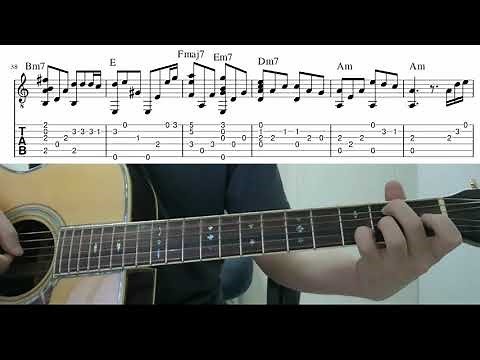 Still Got The Blues (Gary Moore) - Easy Fingerstyle Guitar Playthough Tutorial Lesson With Tabs